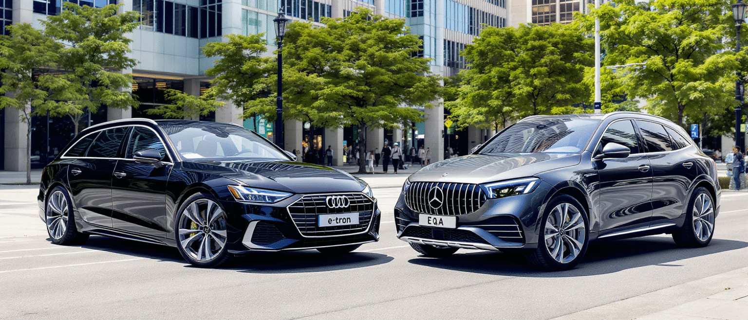 découvrez notre comparatif entre l’audi a6 avant e-tron et la mercedes eqa : autonomie, confort, technologies et budget, toutes les infos pour choisir la meilleure familiale électrique adaptée à vos besoins.