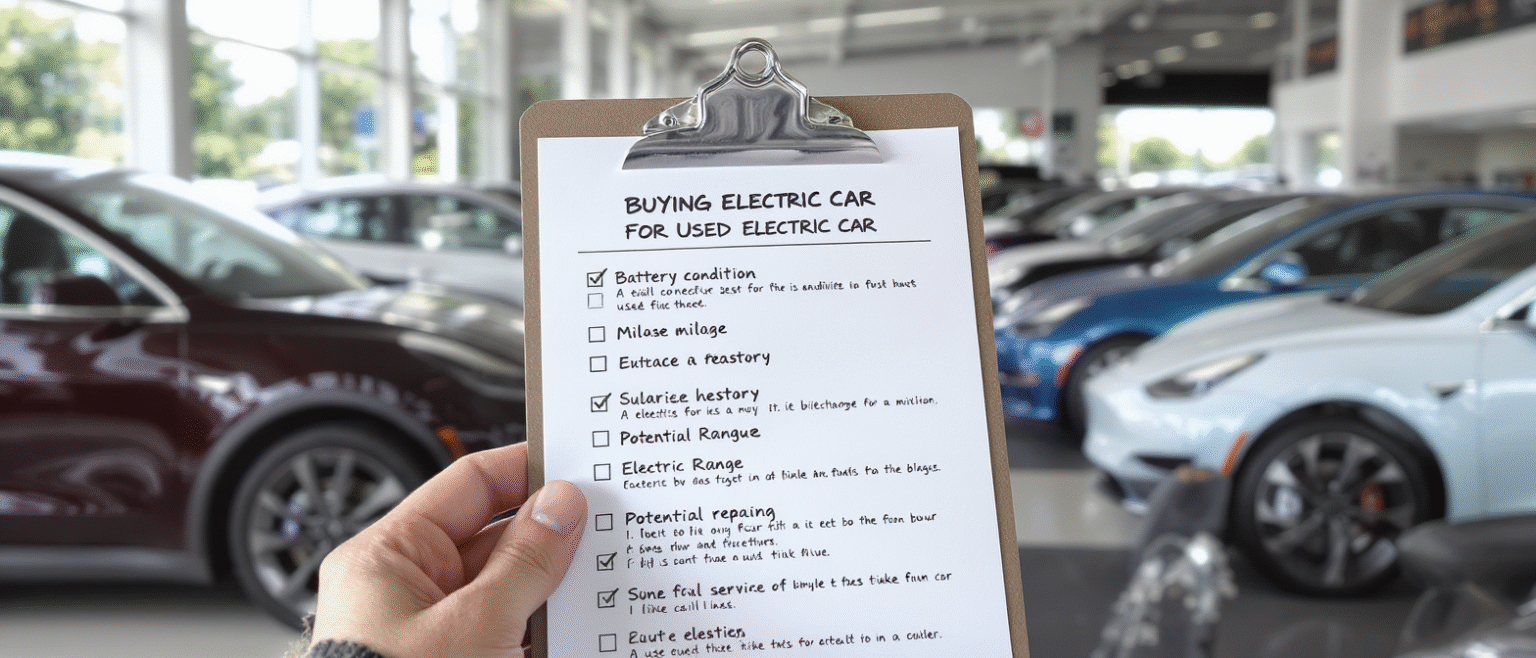 découvrez les étapes essentielles et conseils pratiques pour bien acheter une voiture électrique d’occasion grâce à notre check-list complète. assurez-vous de faire le bon choix en toute sérénité !
