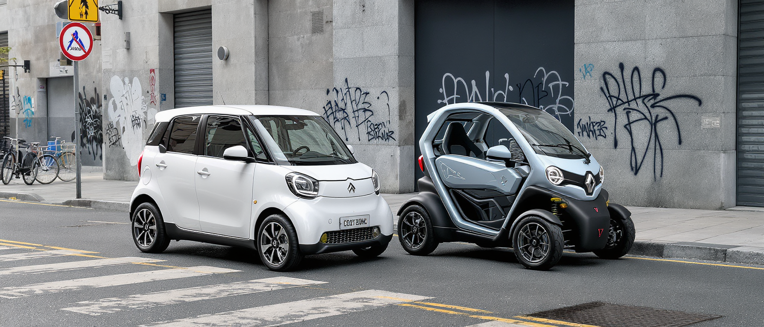 découvrez le comparatif entre la citroën ami et la renault twizy, deux micro-voitures électriques idéales pour circuler facilement en zone urbaine. analyse des performances, du confort et de l’autonomie pour choisir la meilleure solution de mobilité citadine.