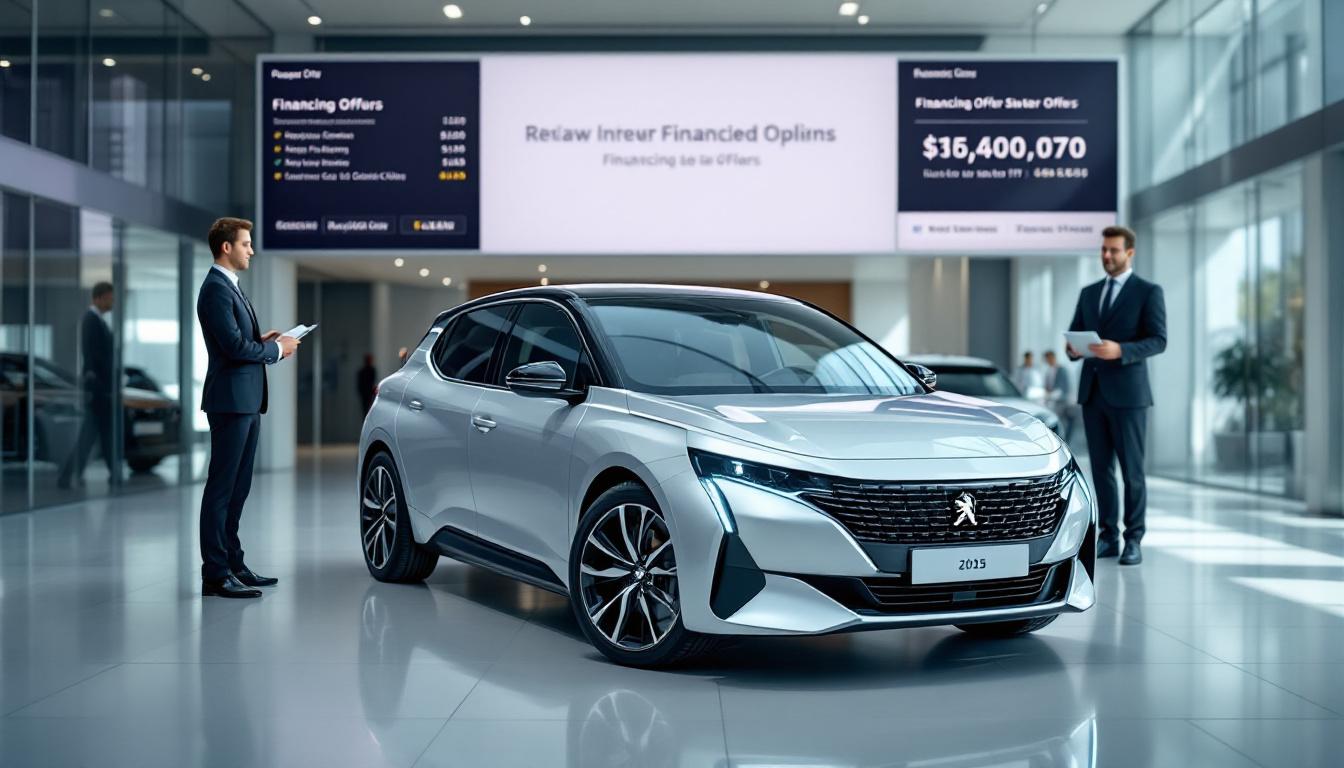 découvrez nos conseils pratiques pour bien financer l’achat de votre peugeot neuve et trouver la solution la plus adaptée à votre budget : crédit auto, leasing ou location avec option d’achat.