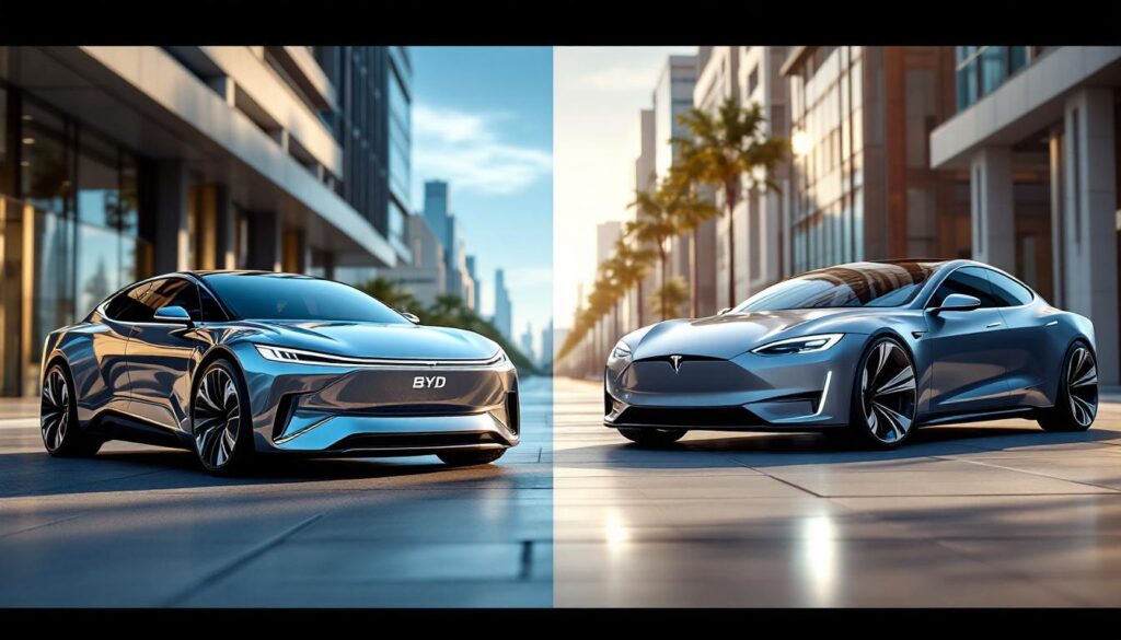 découvrez notre comparatif complet entre byd et tesla pour savoir quelle voiture électrique choisir cette année. analyse des performances, prix, autonomie et innovations pour guider votre décision.