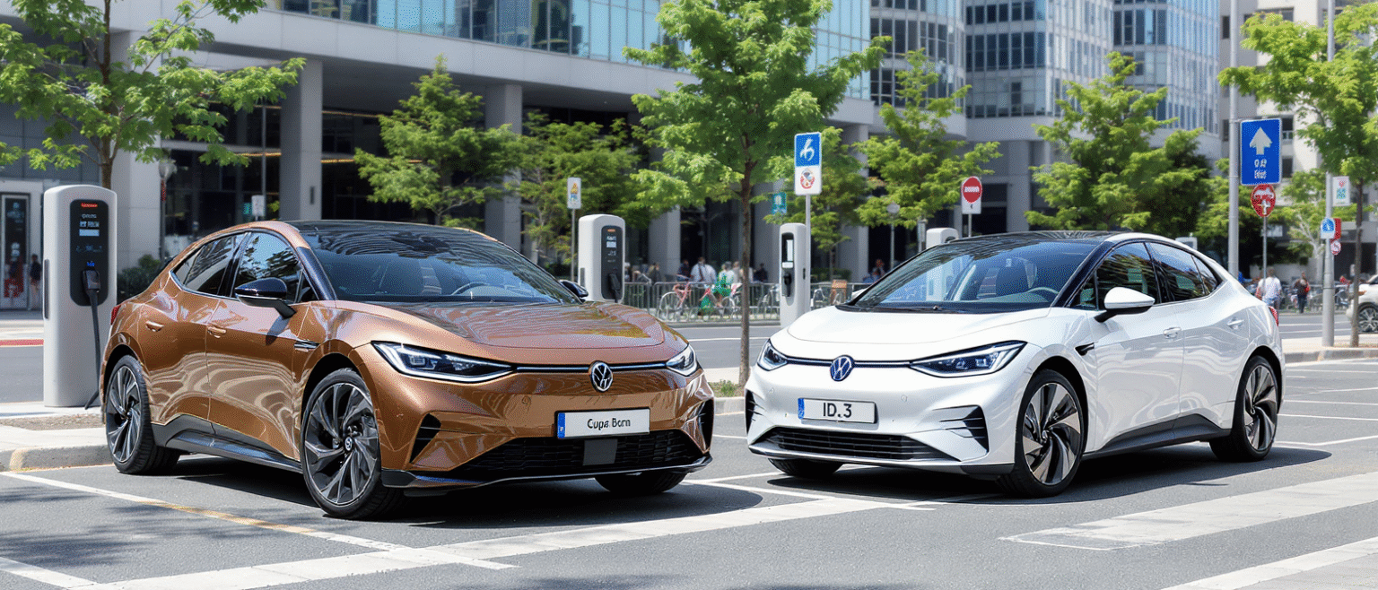 découvrez le comparatif entre la cupra born et la volkswagen id.3 : performances, technologies, autonomie et design, tout ce qu’il faut savoir sur la nouvelle génération de voitures compactes électriques.