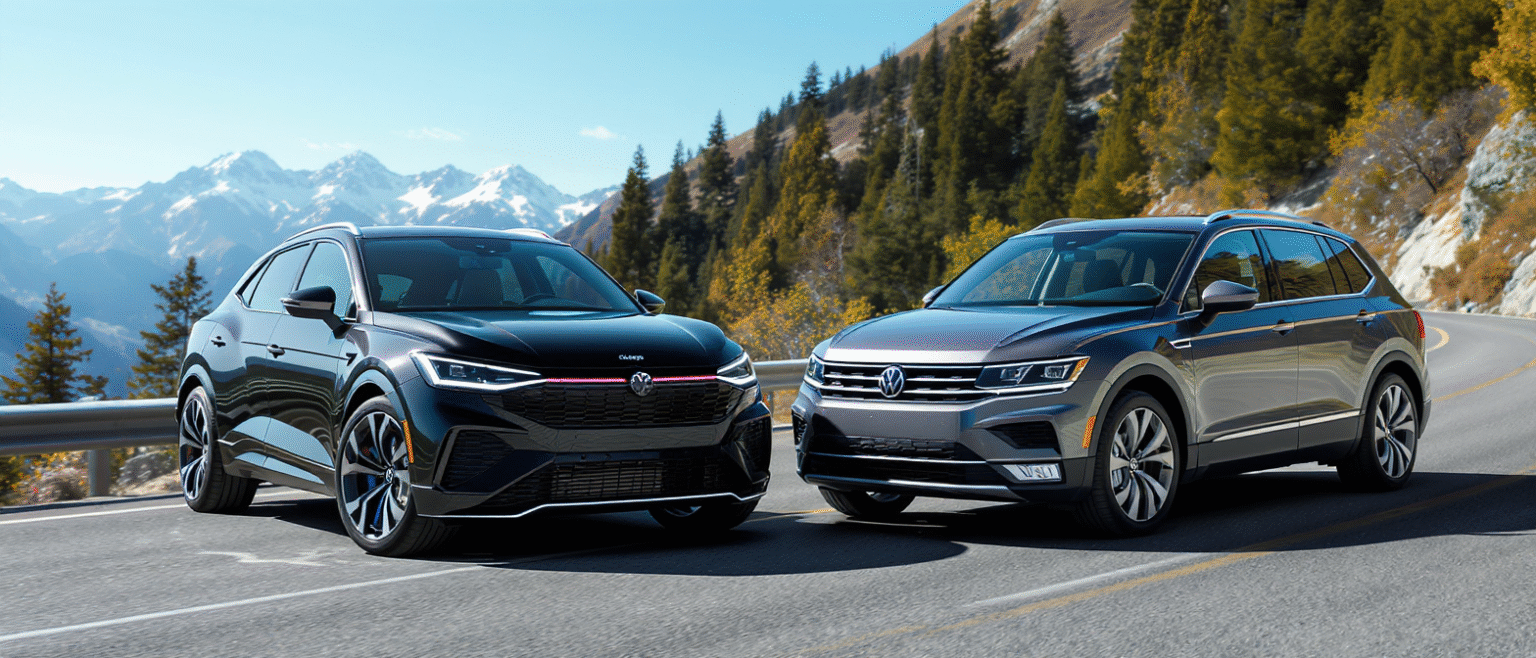 découvrez le match entre la cupra formentor hybride rechargeable et la volkswagen tiguan ehybrid. comparez leurs performances, technologies et autonomie pour choisir le suv plug-in dynamique idéal.
