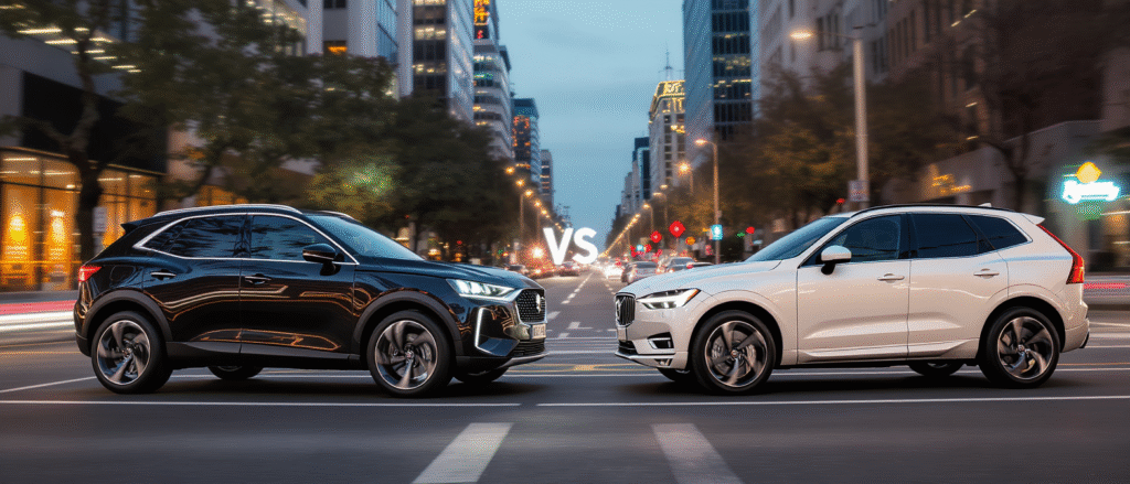 découvrez le match entre ds 7 crossback e-tense et volvo xc60 recharge : deux suv hybrides alliant technologie, style et performance. comparez leurs atouts pour choisir votre hybride franco-suédois idéal.
