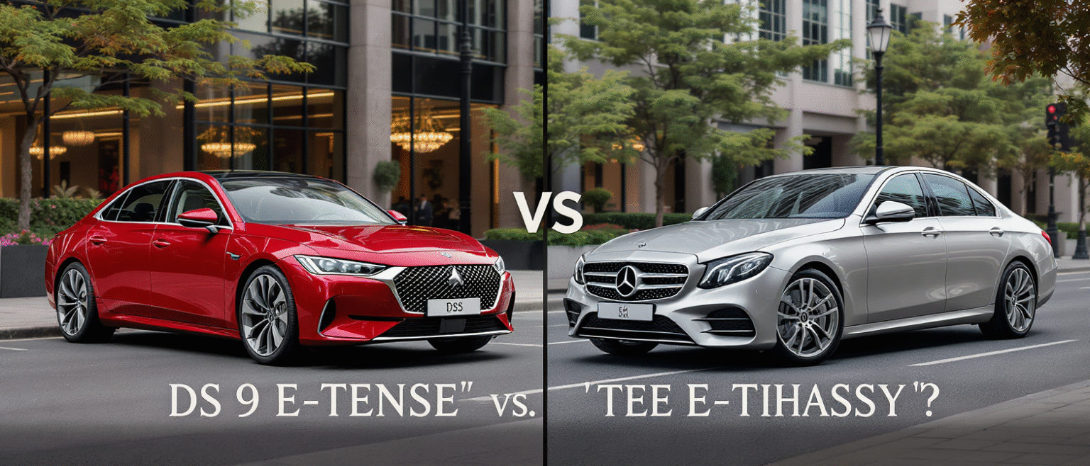 découvrez le duel entre la ds 9 e-tense et la mercedes classe e hybride : deux berlines premium qui allient confort, technologie et prestige, avec une motorisation électrifiée idéale pour une conduite raffinée et plus écologique.