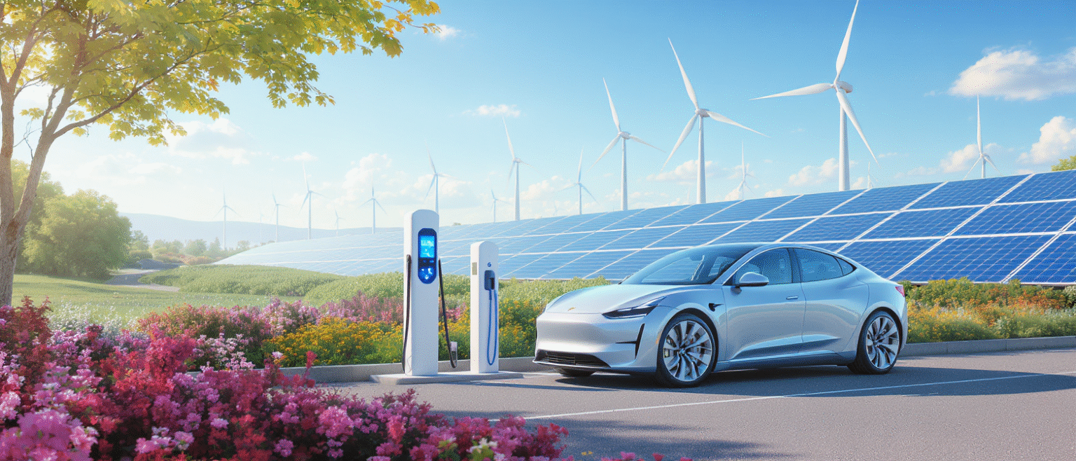 découvrez les avantages de l'électricité verte pour la recharge de votre voiture électrique : écologie, économies et performance au rendez-vous !