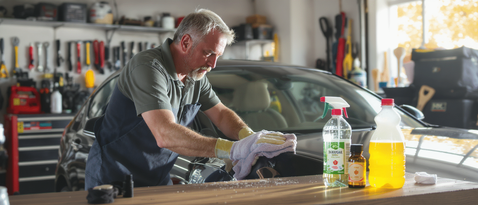 découvrez comment entretenir votre voiture efficacement avec des produits faits maison. astuces simples, économiques et écologiques pour garder votre véhicule propre et en bon état au quotidien.