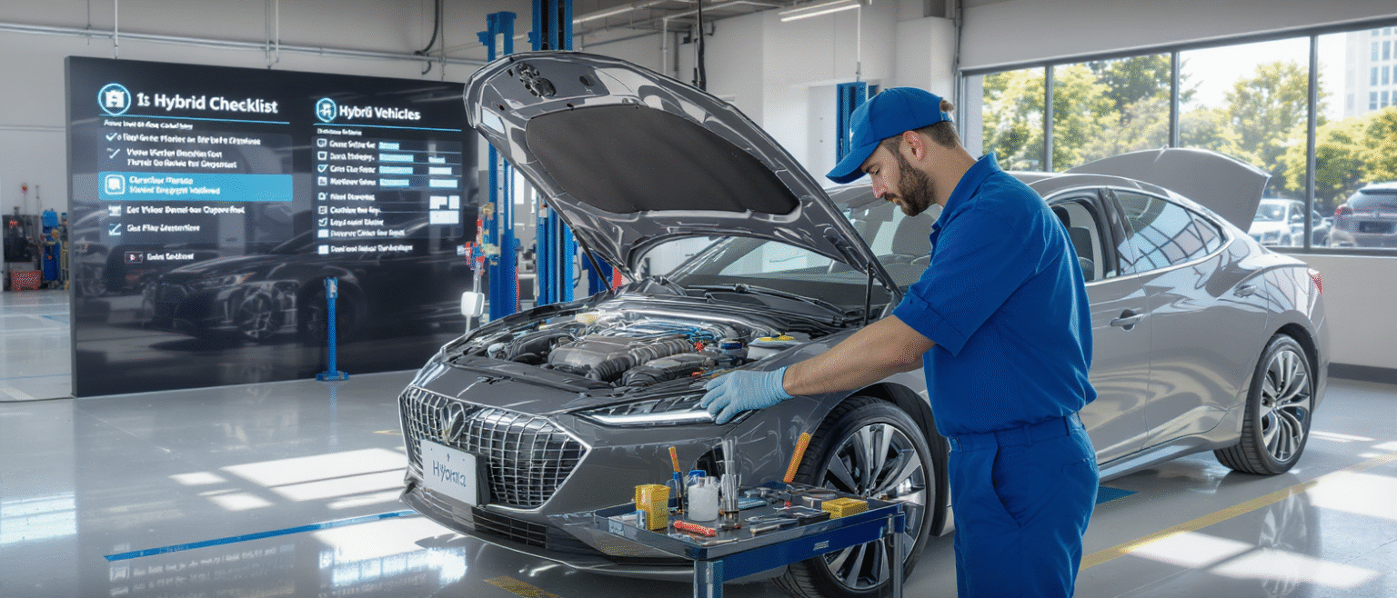découvrez les points essentiels à vérifier régulièrement pour assurer le bon fonctionnement et la longévité de votre voiture hybride grâce à un entretien courant adapté.