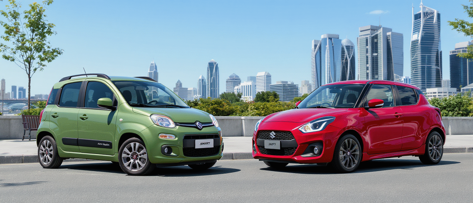 découvrez notre comparatif complet entre la fiat panda hybride et la suzuki swift hybride : design, équipements, consommation, prix… quelle petite hybride choisir ? tous les critères pour faire le meilleur choix !