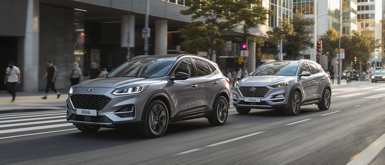 découvrez notre comparatif entre le ford kuga hybride rechargeable et le hyundai tucson hybride : deux suv familiaux électrifiés, parfaits pour allier écologie, confort et performance au quotidien.