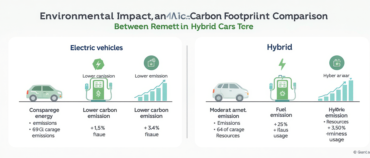 découvrez notre analyse complète pour comparer l'empreinte carbone des voitures hybrides et électriques sur le long terme. faites le bon choix écologique pour réduire votre bilan co2 !