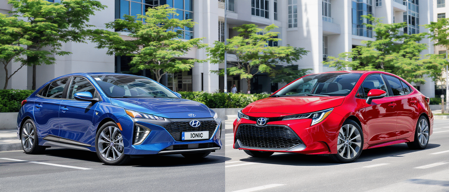 découvrez notre comparatif entre la hyundai ioniq hybrid et la toyota corolla hybride : design, consommation, équipements... quelle est la meilleure berline hybride du marché ? analyse complète et avis pour faire le bon choix.