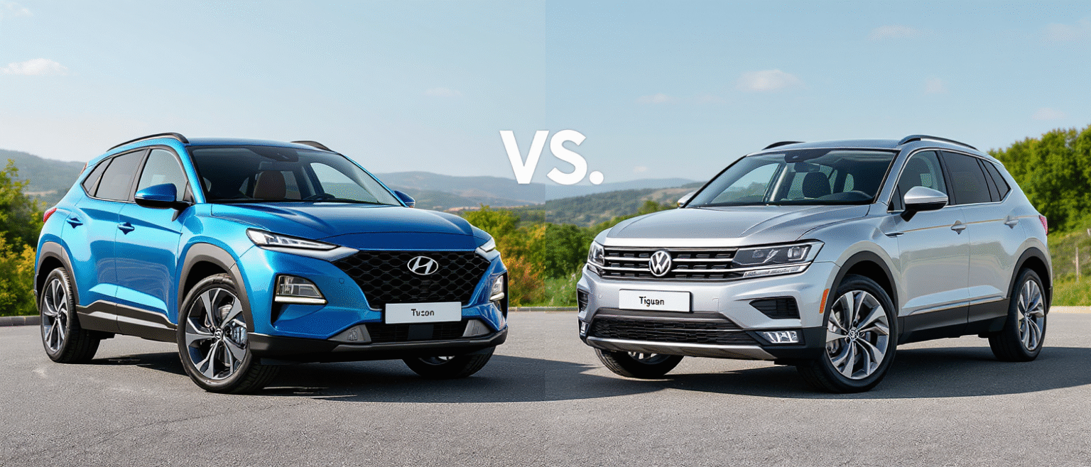 comparez le hyundai tucson hybride rechargeable et le volkswagen tiguan ehybrid 2025 : performances, autonomie, équipements et prix. découvrez quel suv plug-in choisir pour une conduite écologique et innovante.