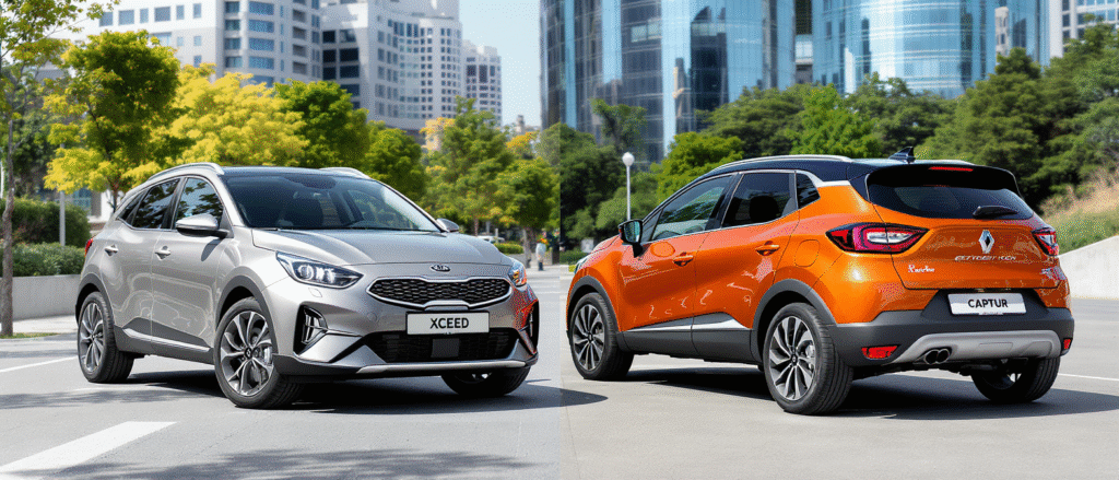 Kia XCeed plug-in hybrid vs Renault Captur E-Tech : crossovers hybrides branchés découvrez le comparatif entre la kia xceed plug-in hybrid et le renault captur e-tech, deux crossovers hybrides rechargeables alliant performance, économie et innovation pour répondre aux besoins de mobilité urbaine et écologique.