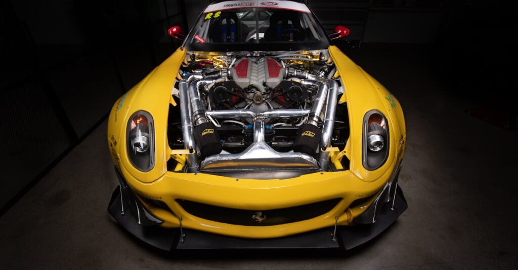 découvrez la puissance et le raffinement du moteur v8 ferrari