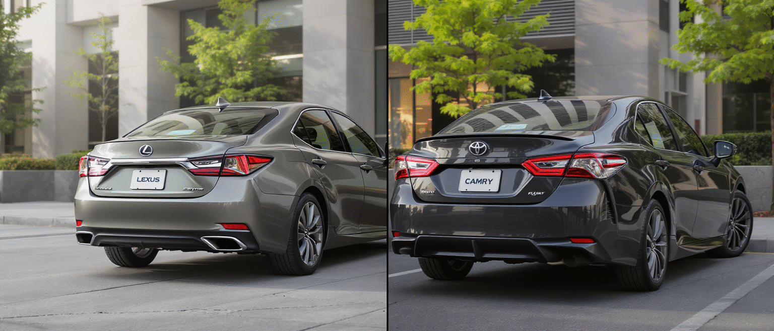découvrez le comparatif entre la lexus es hybride et la toyota camry hybride. analyse des performances, équipements, confort et technologies pour choisir la grande berline japonaise écoresponsable qui vous convient.