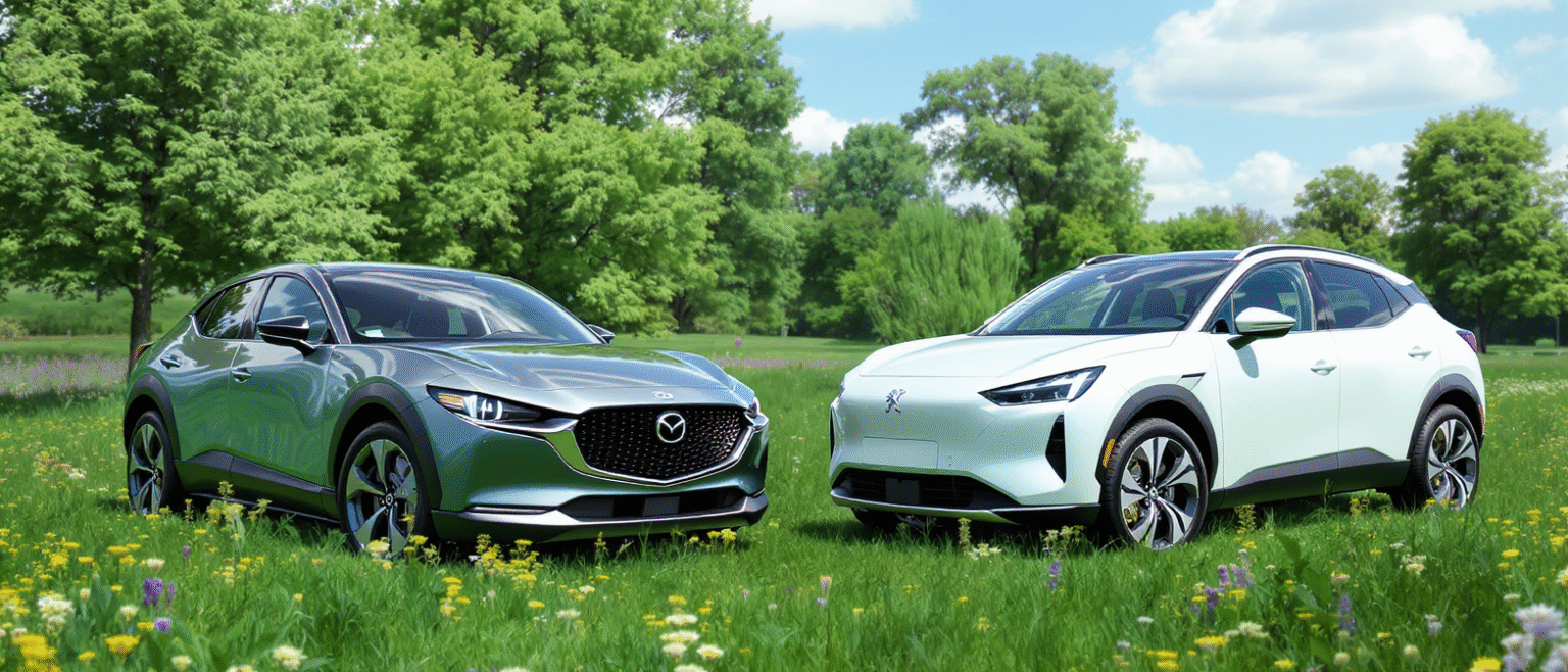 comparez la mazda mx-30 et la peugeot e-2008 pour faire le meilleur choix en conduite écologique. découvrez leurs atouts, performances et autonomie pour un mode de vie plus respectueux de l'environnement.
