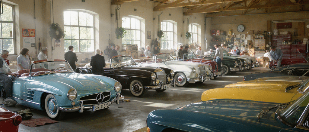 rejoignez le mercedes club d’anciens modèles et partagez votre passion pour les voitures classiques de la marque. découvrez des événements, conseils et informations exclusives dédiés aux amateurs et collectionneurs de mercedes anciennes.