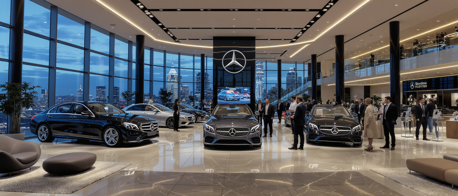 découvrez l'expérience client unique offerte par mercedes dans ses concessions officielles : accueil personnalisé, expertise, services exclusifs et accompagnement sur-mesure pour l'achat ou l'entretien de votre véhicule.