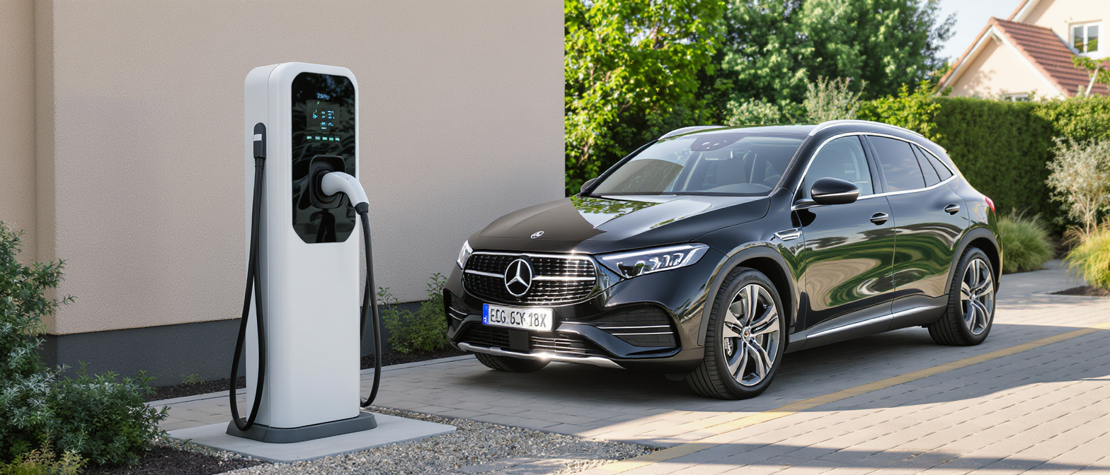 découvrez les solutions de recharge à domicile mercedes : simplicité, rapidité et sécurité pour recharger votre voiture électrique chez vous. profitez d’une installation sur mesure et d’un accompagnement personnalisé.
