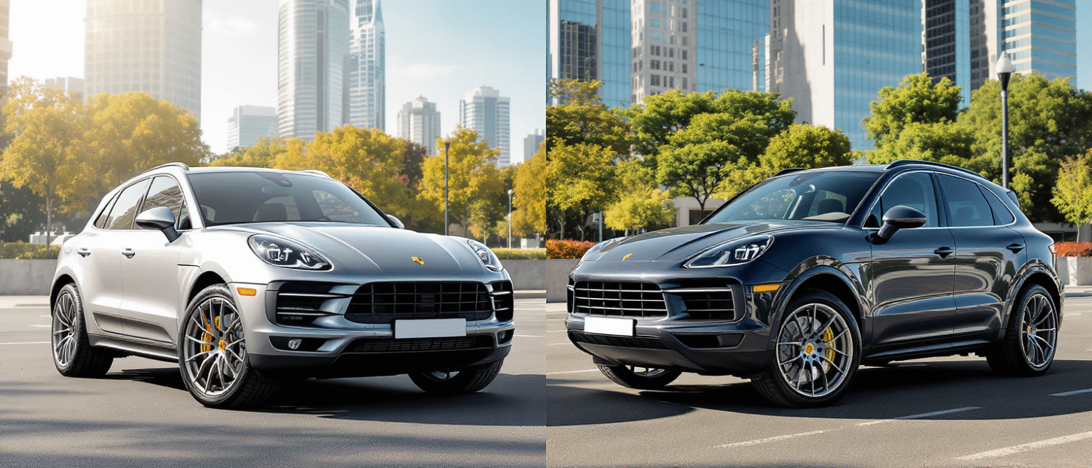 découvrez notre comparaison détaillée entre le porsche macan et le cayenne pour 2025. aide au choix, points forts, différences de prix, design, performances et technologies : trouvez le suv porsche idéal pour votre style de vie.
