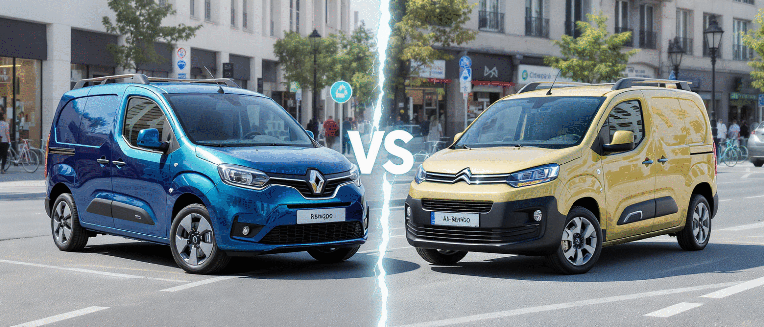 découvrez le comparatif complet entre le renault kangoo e-tech et le citroën ë-berlingo, deux utilitaires électriques phares du marché. analyse des performances, de l’autonomie et des équipements pour déterminer lequel domine en 2024.