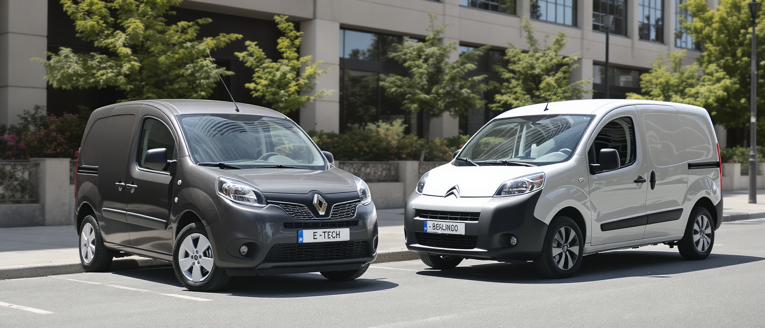 découvrez le comparatif entre le renault kangoo e-tech et le citroën ë-berlingo : performances, autonomie, équipements et praticité. quel utilitaire électrique tire son épingle du jeu ?