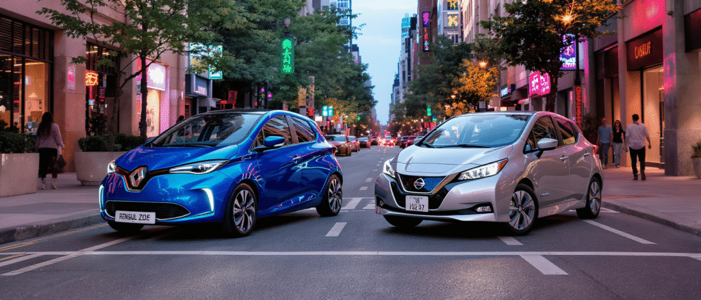 découvrez notre comparatif détaillé entre la renault zoe et la nissan leaf, deux icônes des voitures électriques compactes. performances, autonomie, équipement : quelle est la meilleure pour vos besoins ?