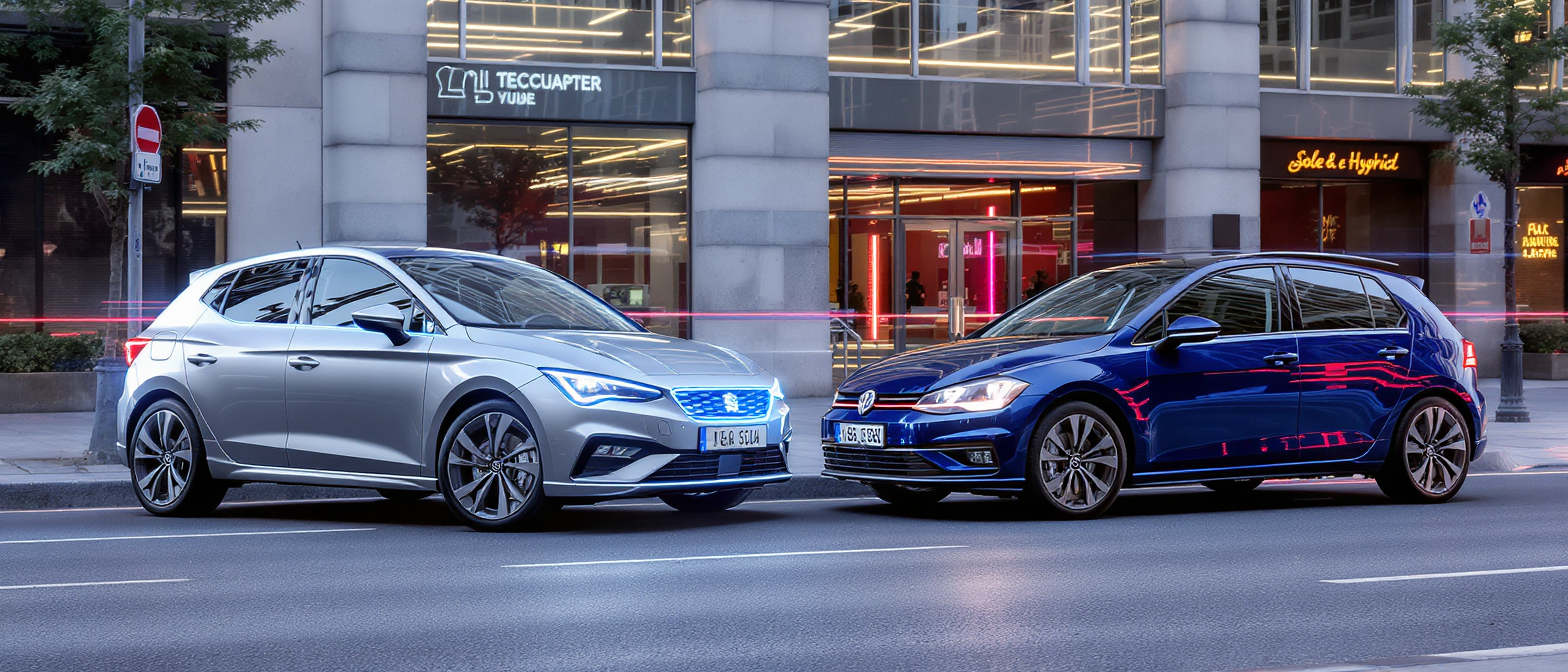 découvrez le duel électrifié entre la seat leon ehybrid et la volkswagen golf ehybrid. comparatif complet des deux compactes hybrides rechargeables du groupe vw : design, autonomie, équipements et rapport qualité-prix.