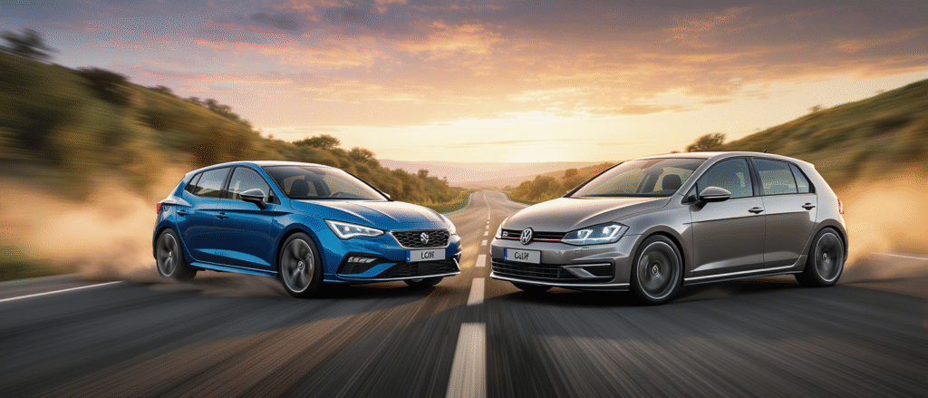 découvrez le comparatif détaillé entre la seat leon ehybrid et la volkswagen golf ehybrid : design, performances, technologies et rapport qualité-prix, pour choisir la meilleure hybride rechargeable du groupe volkswagen.