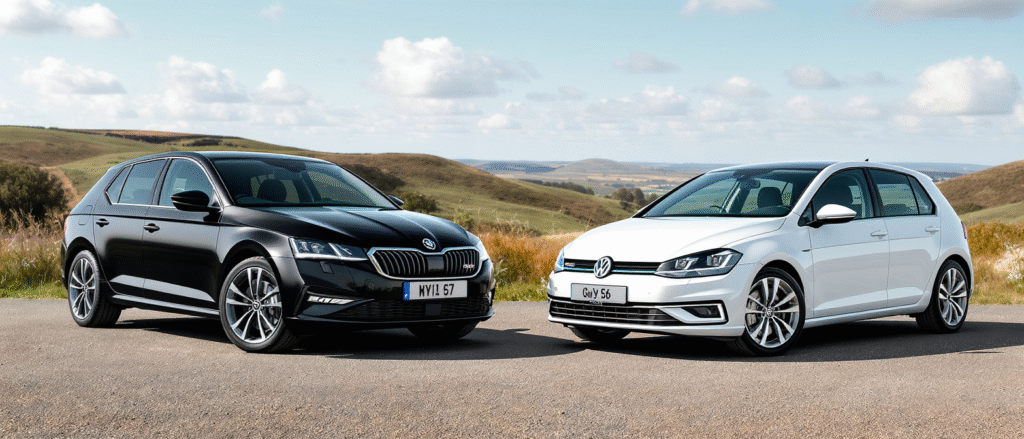 Skoda Octavia iV vs Volkswagen Golf eHybrid : quel break hybride choisir ? découvrez notre comparatif entre la skoda octavia iv et la volkswagen golf ehybrid break : autonomie, performances, équipements et prix. quel hybride rechargeable choisir pour allier praticité et économies au quotidien ?
