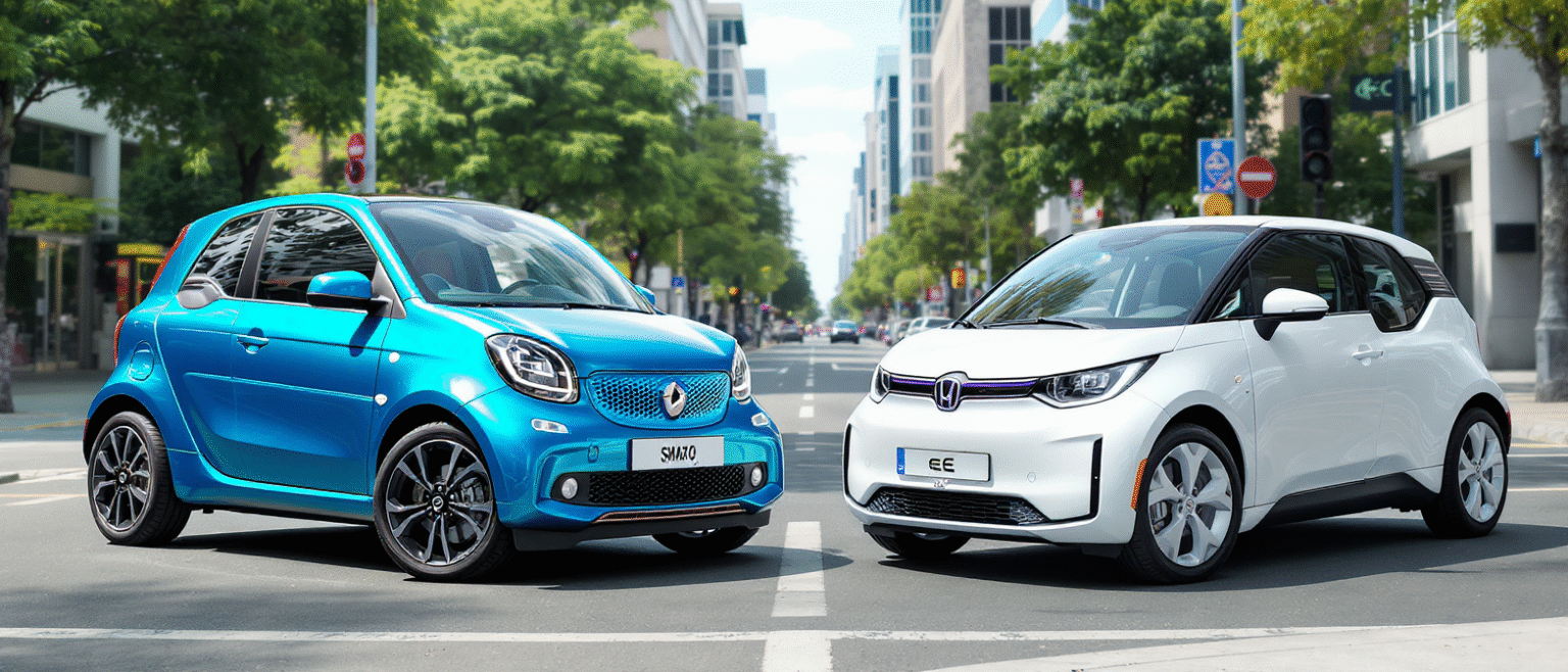 découvrez le comparatif entre la smart eq forfour et la honda e, deux micro-citadines électriques idéales pour la ville. performances, autonomie, équipements : trouvez la meilleure électrique urbaine selon vos besoins !