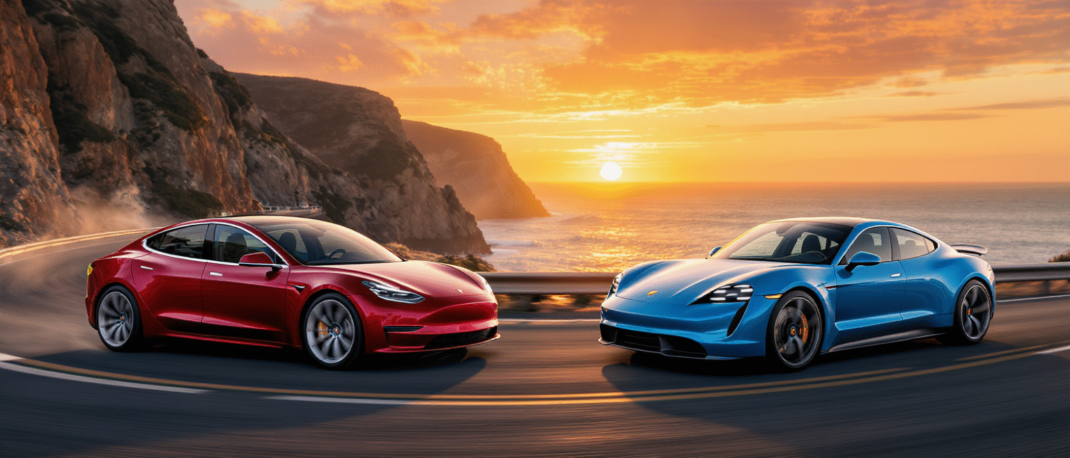 découvrez le comparatif complet entre la tesla model s plaid et la porsche taycan : performances, autonomie, design... qui domine le duel des berlines électriques de luxe ? analyse et verdict ici !