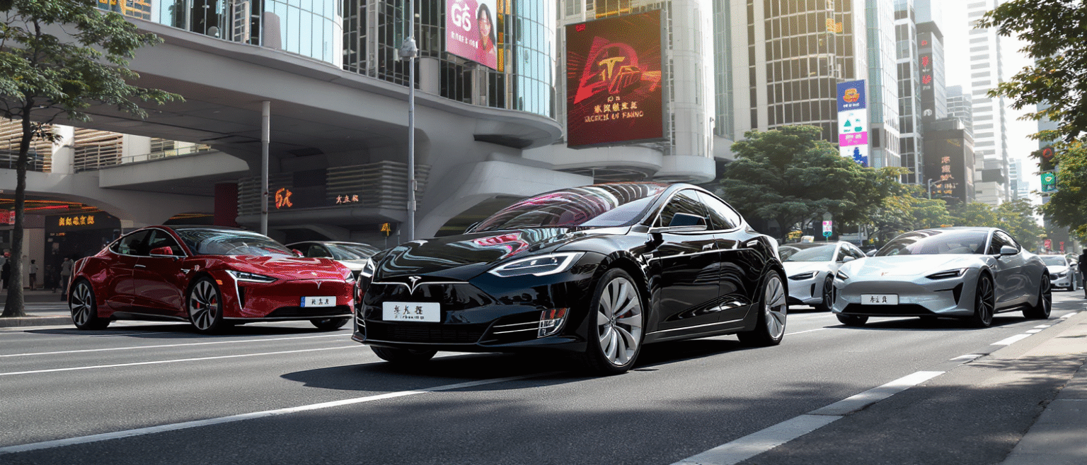 découvrez les dernières actualités sur tesla et son adaptation face à la montée en puissance des concurrents chinois dans le secteur des véhicules électriques.