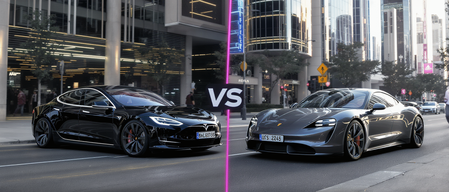 découvrez le comparatif 2025 entre la tesla model s et la porsche taycan, deux berlines électriques sportives alliant performance, autonomie et innovations. trouvez celle qui répond à vos attentes.