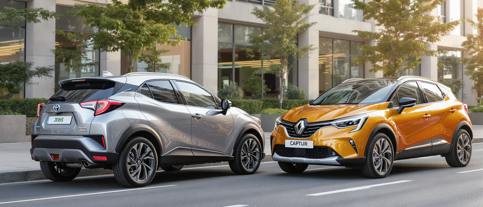 découvrez notre comparatif 2025 entre la toyota yaris cross hybride et la renault captur e-tech. performances, consommation, technologies et prix : quel petit suv hybride choisir cette année ?