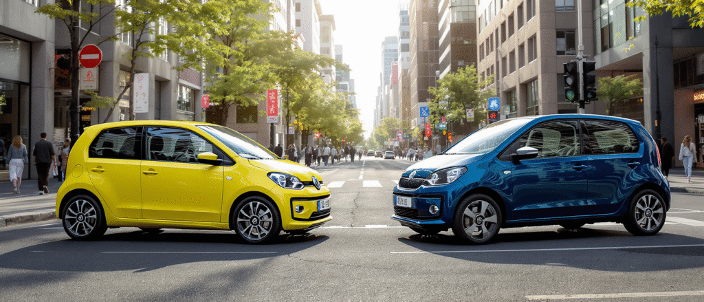 découvrez le comparatif détaillé entre la volkswagen e-up! et la skoda citigo-e : avantages, autonomie, équipements et prix pour choisir la meilleure citadine électrique adaptée à vos besoins urbains.