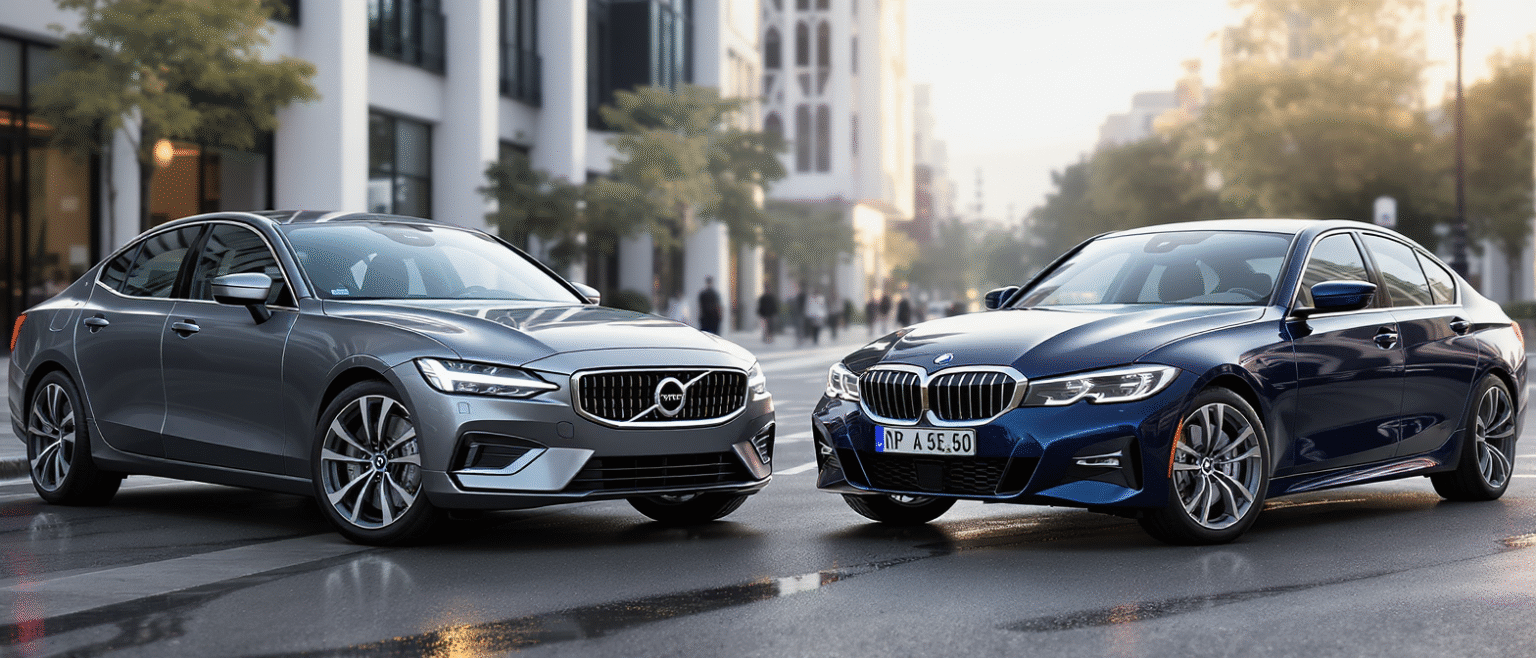 Volvo S60 Recharge vs BMW 330e : berlines premium hybrides face à face découvrez le duel entre la volvo s60 recharge et la bmw 330e : deux berlines premium hybrides comparées en termes de performances, autonomie, design et technologies. trouvez la meilleure option pour un quotidien écoresponsable et raffiné.