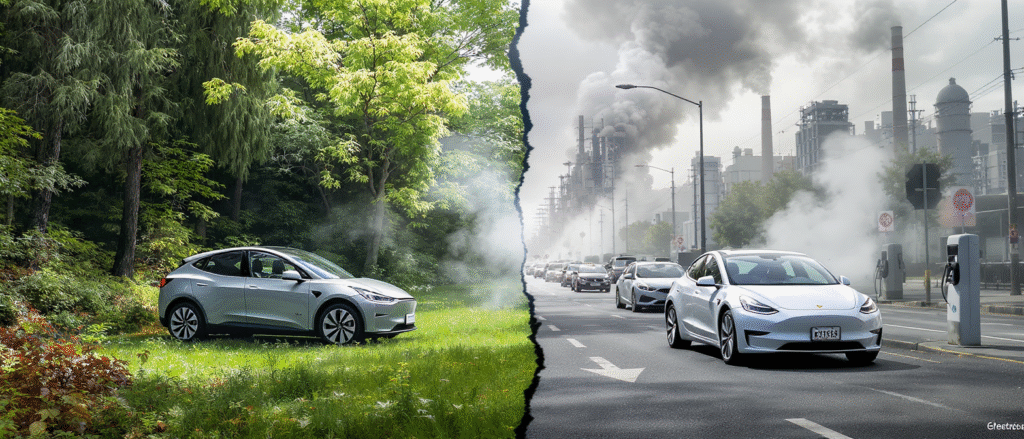 découvrez si les voitures électriques sont réellement moins polluantes. analysez le vrai du faux sur l’impact environnemental de ces véhicules et leurs avantages sur les voitures thermiques.