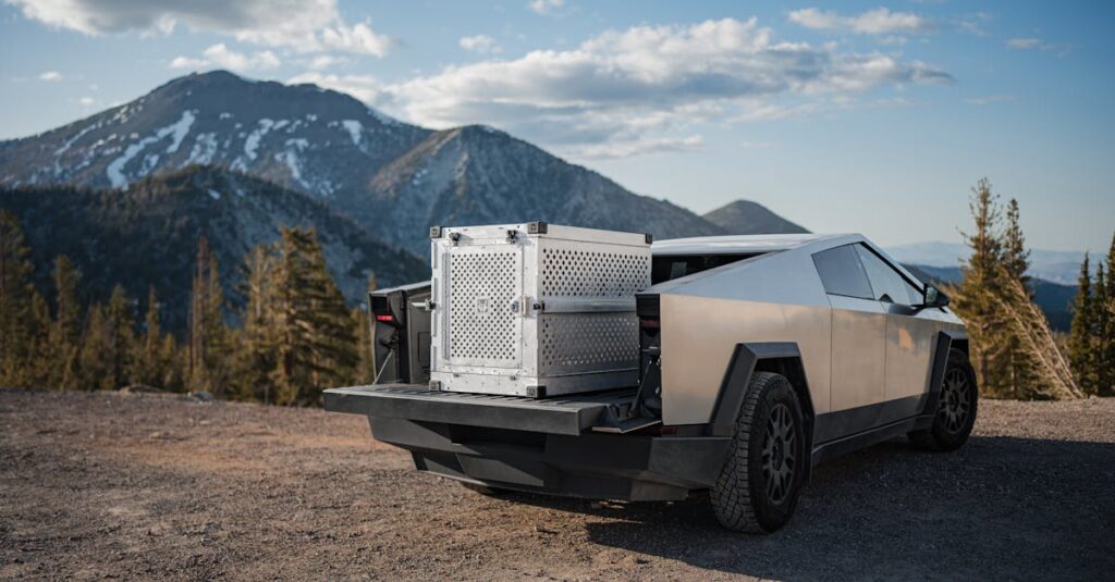 découvrez le cybertruck