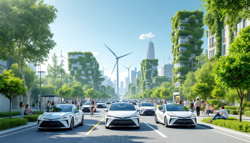 découvrez comment toyota pourrait devenir le leader écologique en 2025 grâce à ses innovations en matière de véhicules hybrides et électriques. analyse des engagements et perspectives de la marque pour un avenir plus vert.