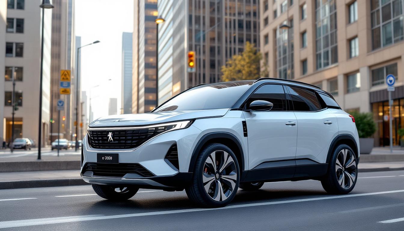 explorez la peugeot e-2008 : un suv électrique alliant performance, confort et grande autonomie. profitez d’une conduite innovante et respectueuse de l’environnement. en savoir plus sur ses atouts et caractéristiques.