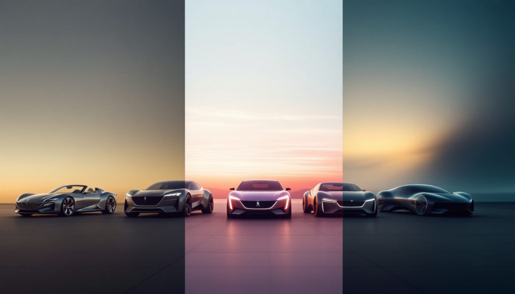 découvrez comment le design peugeot a évolué au fil des années, des premières voitures emblématiques jusqu'aux modèles futuristes, en passant par les grandes tendances et innovations de la marque.