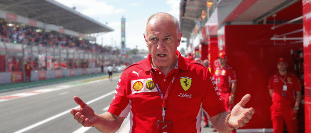 découvrez la réaction de frédéric vasseur après le grand prix d'italie de f1 : déçu des résultats, le patron de ferrari partage ses attentes et insiste sur la nécessité pour l'équipe de retrouver rapidement le chemin du podium.