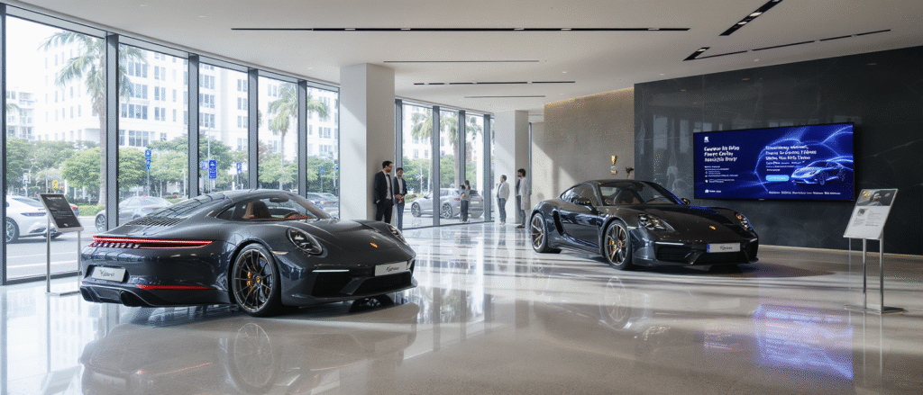 découvrez les offres de financement porsche pour 2025 : solutions sur mesure, mensualités flexibles et avantages exclusifs pour acquérir votre porsche en toute simplicité.