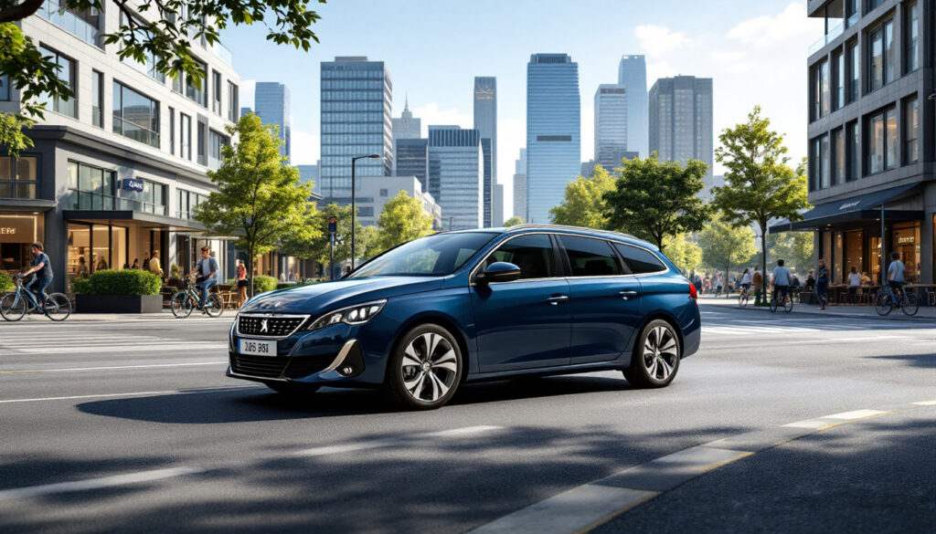 découvrez la peugeot 308 sw, un break alliant élégance, confort et praticité. profitez de sa modularité exceptionnelle et de ses performances pour tous vos trajets, en ville comme sur route.