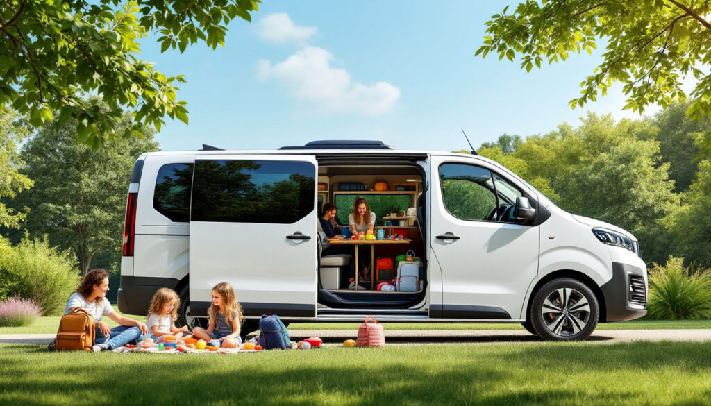 découvrez le peugeot traveler, le véhicule idéal pour les familles nombreuses. espace, confort et sécurité sont au rendez-vous pour tous vos trajets.