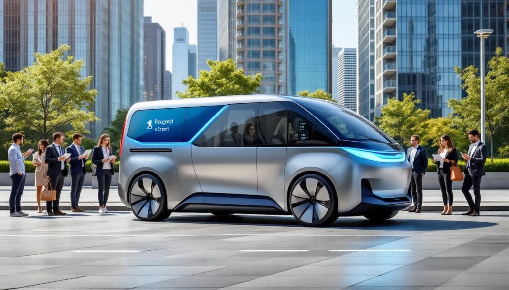 découvrez le peugeot e-expert, le fourgon électrique innovant conçu pour les professionnels. profitez d'une autonomie optimale, d'un espace modulable et de performances écologiques adaptées aux besoins de votre entreprise.