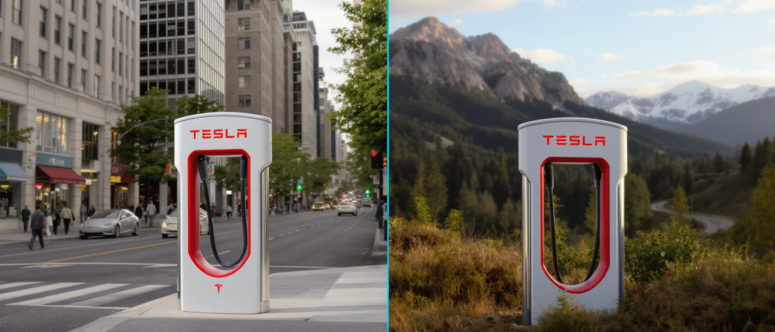 découvrez l'utilité des superchargeurs tesla en milieu urbain comparée à leur usage sur les grandes routes. avantages, rapidité de charge et impact pour les conducteurs citadins et voyageurs longue distance.