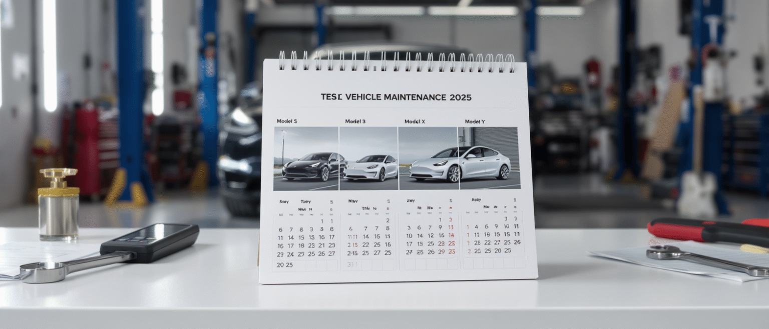 découvrez le calendrier d'entretien 2025 pour chaque modèle tesla : conseils, fréquences et étapes clés pour optimiser la performance et la durée de vie de votre véhicule électrique.